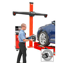 Стенд сход-развал 3D, QuickGrip, ручной лифт, мишени HS401, HUNTER, PA220E/HS222MLAEC